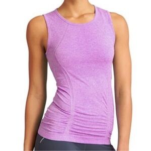 Athleta Synthetic Fastest Track Muscle Purple Tank Sz S